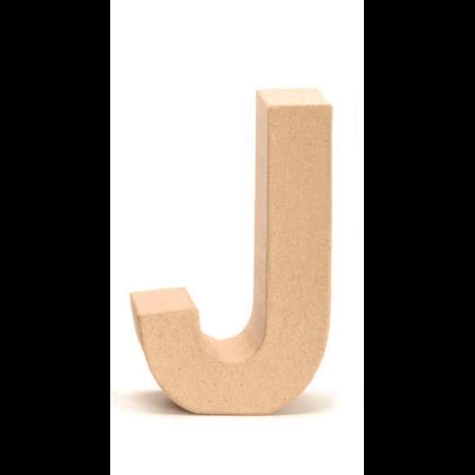 Cardboard letters J 17,5x5,5cm
